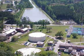 Chelsea Water Plant Aerial View